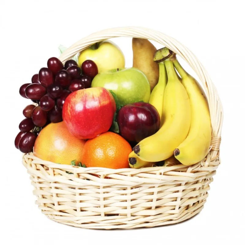 Корзина фруктов малая, доставка Хасавюрт